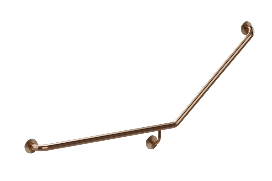 Meir Mobility 40 degree grab rail in lustre bronze