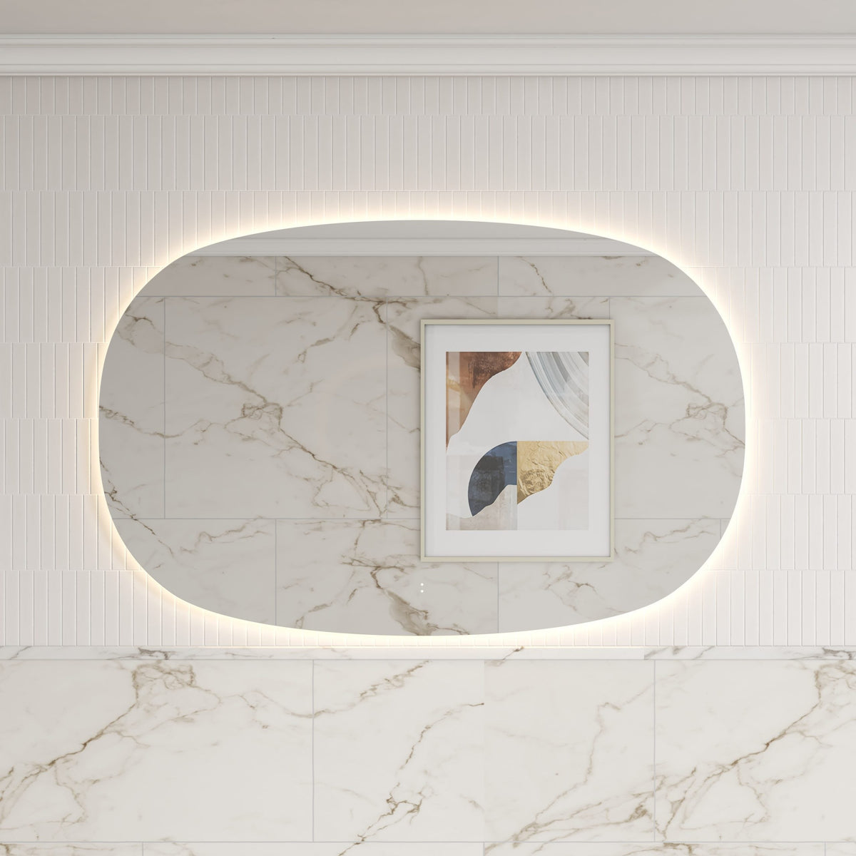 Aulic Valmont horizontal 1400mm LED mirror
