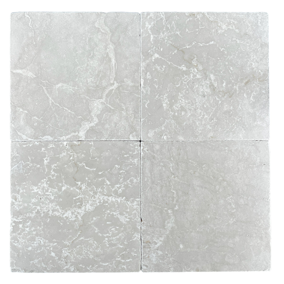 BOTTICINO SQUARE TUMBLED 305 LIGHT TILE SIZE 305X305X10MM - BOTTICINO TUMBLED 305 -08