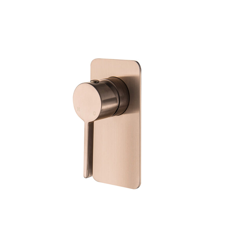 Zenmo Kenzo Shower Mixer in Champagne Copper