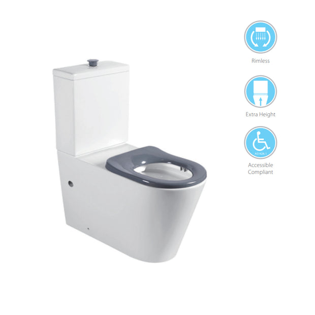 Zenmo Extracare Back to Wall Toilet Suite Toilet Suite