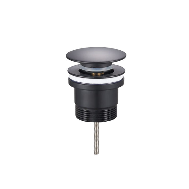 Zenmo Universal Pop Up Plug Waste in Matte Black