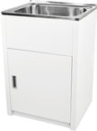 Zenmo Lavassa 45L Laundry Trough and Cabinet in Matte White