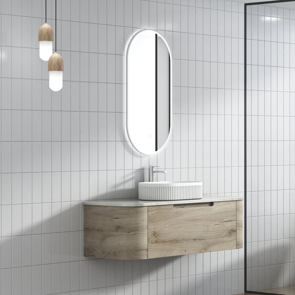 Aulic Hamilton Wall Hung 1200mm wall hung vanity