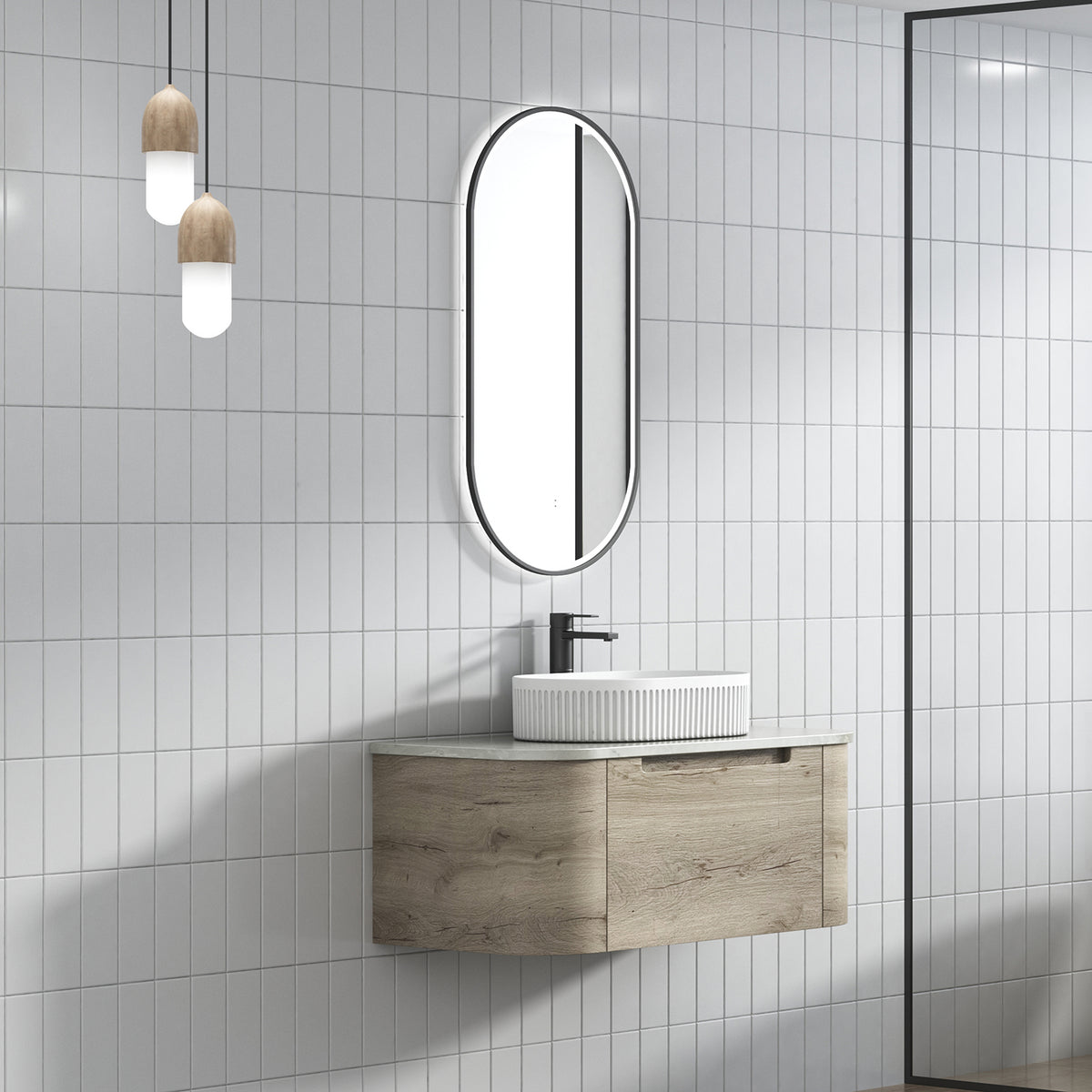 Aulic Hamilton Wall Hung 900mm wall hung vanity