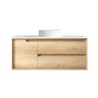 Byron 1200mm Natural Oak Wall Hung Vanity