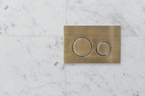 Meir Sigma 21 Dual Flush Plates to suit Geberit - PVD Tiger Bronze
