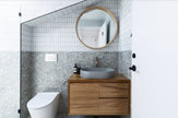 Meir Sigma 21 Dual Flush Plates to suit Geberit -  PVD Brushed Nickel