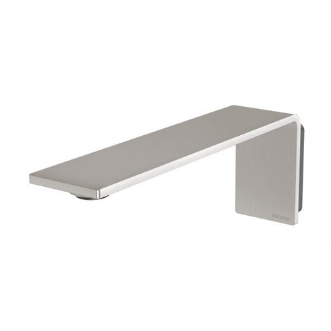 Phoenix Axia Wall Basin / Bath Outlet 200mm bath spout