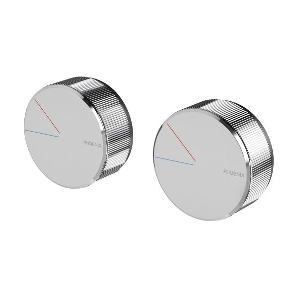 Axia Twin Shower/Wall Mixer