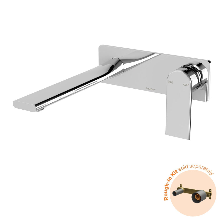 Teel SwitchMix Wall Basin / Bath Mixer Set 200mm (Fit-Off Kit Only) - Lead Free