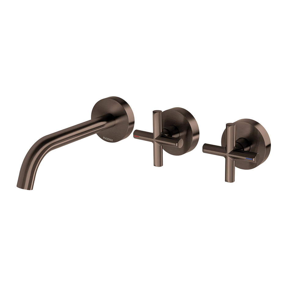 Vivid Slimline Plus Wall Basin / Bath Hostess Set 180mm Outlet