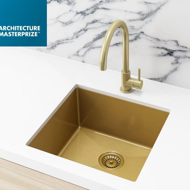 Lavello Kitchen Sink - Single Bowl 450 x 450 - Tiger Bronze
