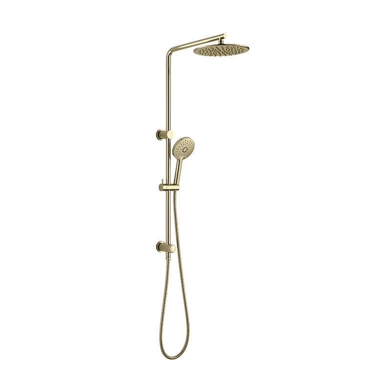 Zenmo Kenzo Multifunction Shower Rail in Brushed Brass