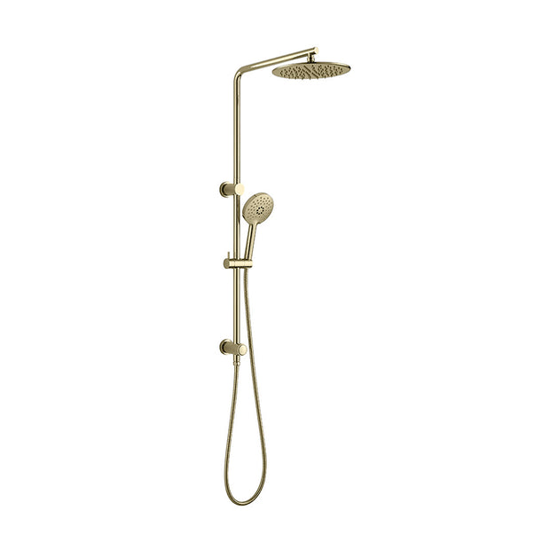 Zenmo Kenzo Multifunction Shower Rail in Brushed Brass