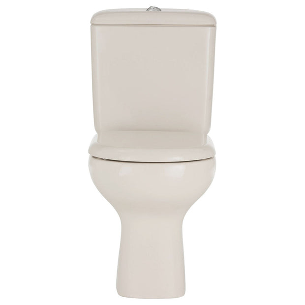 RAK Liwa Ivory Close-Coupled Toilet Suite, Ivory with S-Trap 140