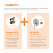 Lexi MKII SwitchMix Shower / Bath Diverter Mixer (Fit-Off Kit Only)