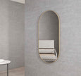 Noosa 900(H)x450(W) Gold Metal Frame Tuffi Mirror