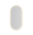 LED Noosa 900(H)x450(W) Gold Metal Frame Tuffi Mirror