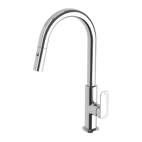 Phoenix Nuage Pull Out Sink Mixer 200mm, Lead Free