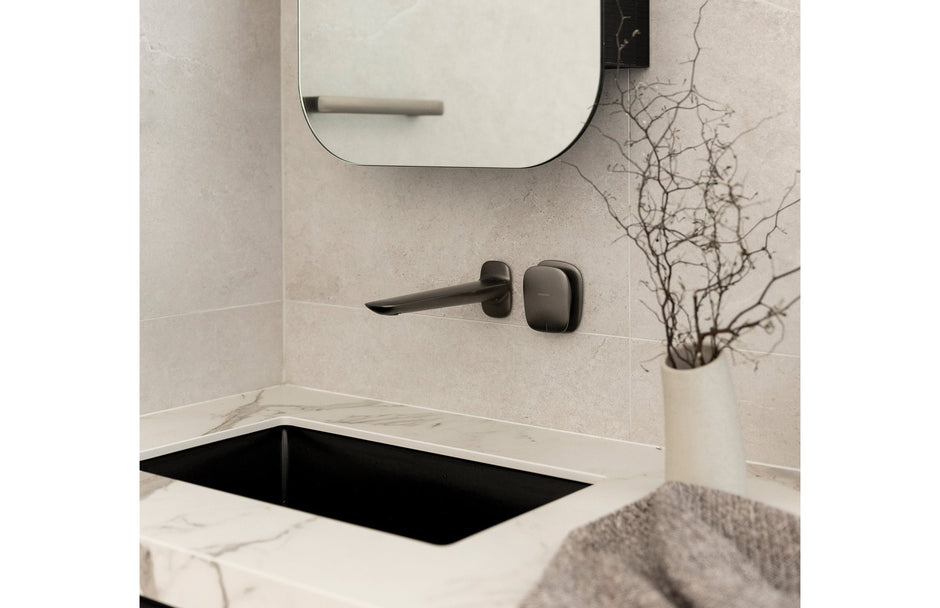 Nuage Wall Basin / Bath Mixer Set 200mm - Lead Free