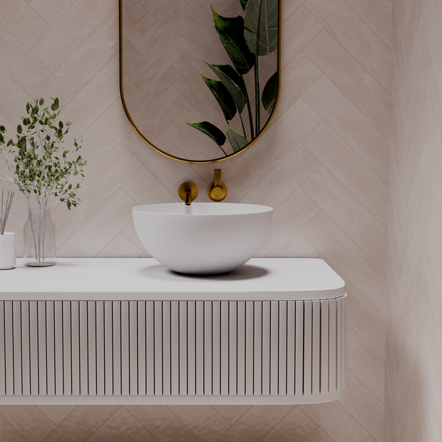 Pietra Bianca Summer Above Counter Basin