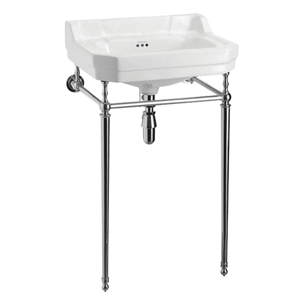Burlington Edwardian 56cm Basin and Stand 1TH