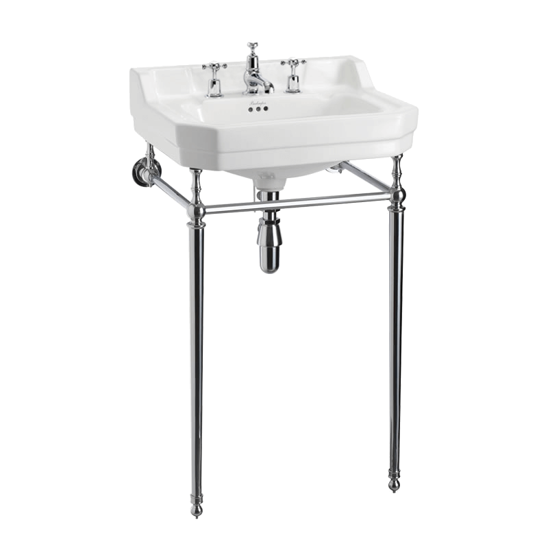 Burlington Edwardian 56cm Basin and Stand 3TH