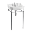 Burlington Edwardian 56cm Basin and Stand 3TH