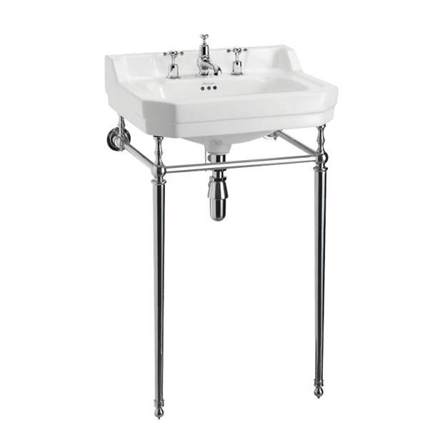 Burlington Edwardian 56cm Basin and Stand 3TH