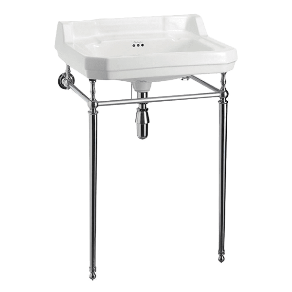 Burlington Edwardian 61cm Basin and Stand 1TH