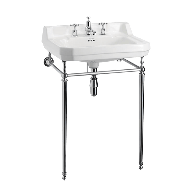 Burlington Edwardian 61cm Basin and Stand 3TH