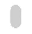 LED Noosa 900(H)x450(W) White Metal Frame Tuffi Mirror