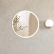 LED Bondi 800mm White Metal Frame Tuffi Mirror