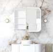 LED Newport 900(W)x750(H) White Shaving Cabinet - Premium Edition