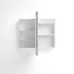 LED Newport 900(W)x750(H) White Shaving Cabinet - Premium Edition