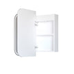LED Newport 900(W)x750(H) White Shaving Cabinet - Premium Edition
