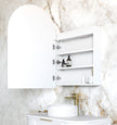 Otti LED Archie 900(H)x600(W) White Shaving Cabinet, Premium Edition
