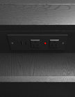 Otti LED Newport 900(H)x450(W) Black Oak Shaving Cabinet, Premium Edition