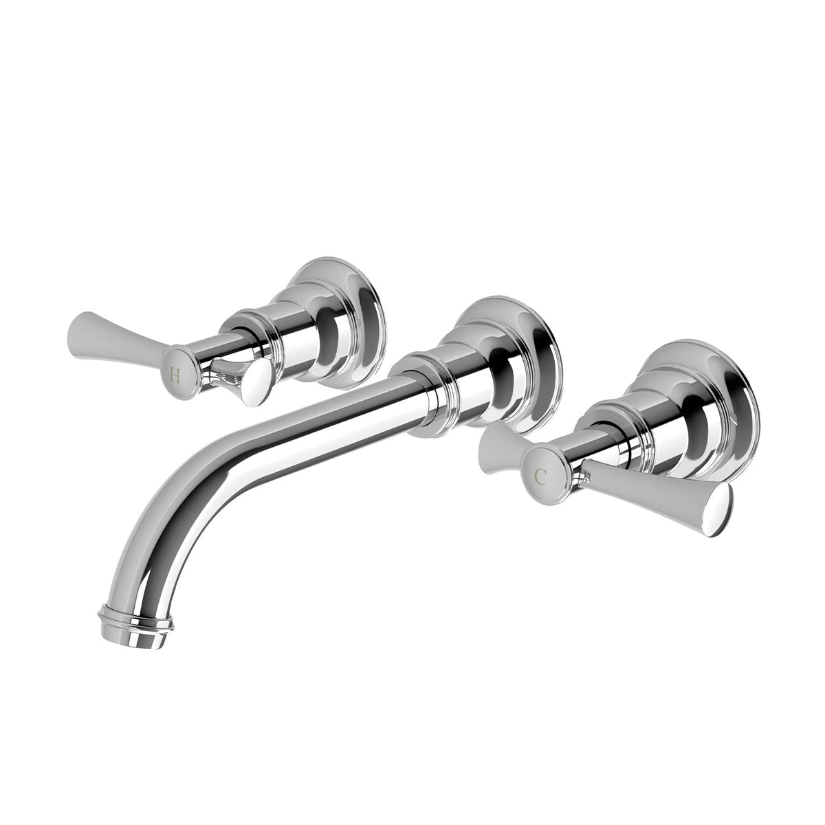 Cromford Wall Basin/Bath Set 180mm