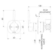 Cromford SwitchMix Shower / Wall Mixer (Fit-Off Kit Only)