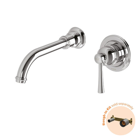 Phoenix Cromford SwitchMix Wall Basin/Bath Mixer Set 180mm Trim Kit Only
