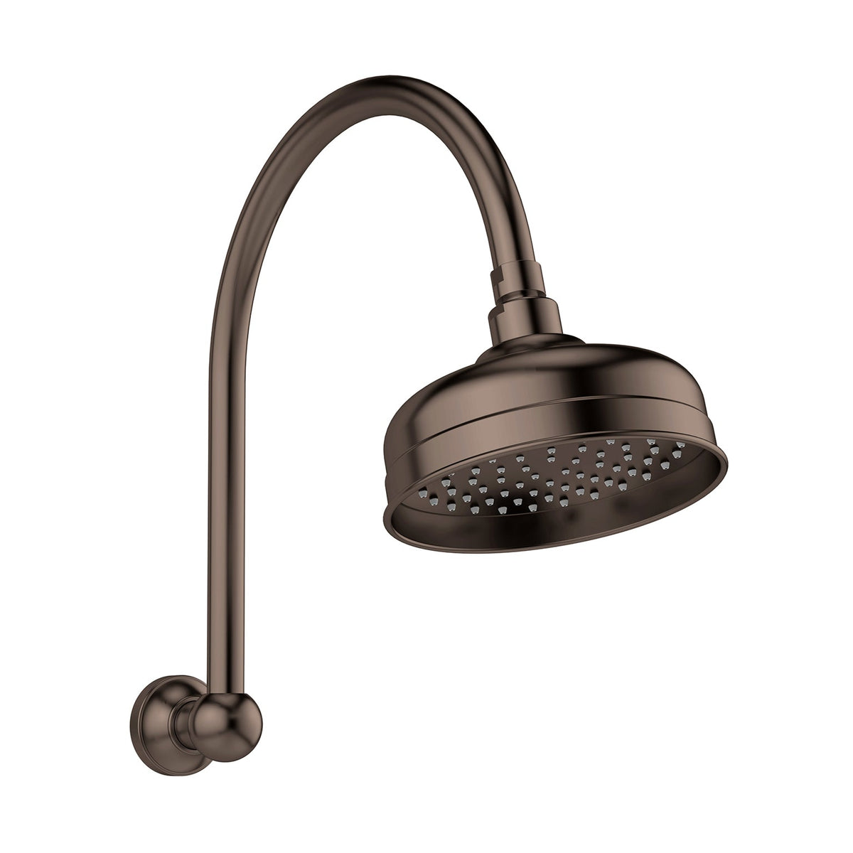 Cromford High-Rise Shower Arm and Rose
