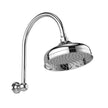 Cromford High Rise Shower Arm & Rose 210mm