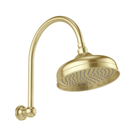 Phoenix Cromford High Rise Shower Arm and Rose 210mm