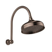 Cromford High Rise Shower Arm & Rose 210mm