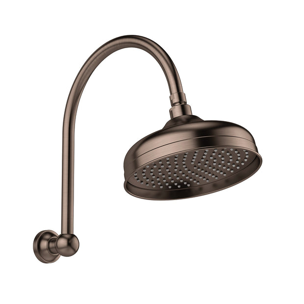 Cromford High Rise Shower Arm & Rose 210mm