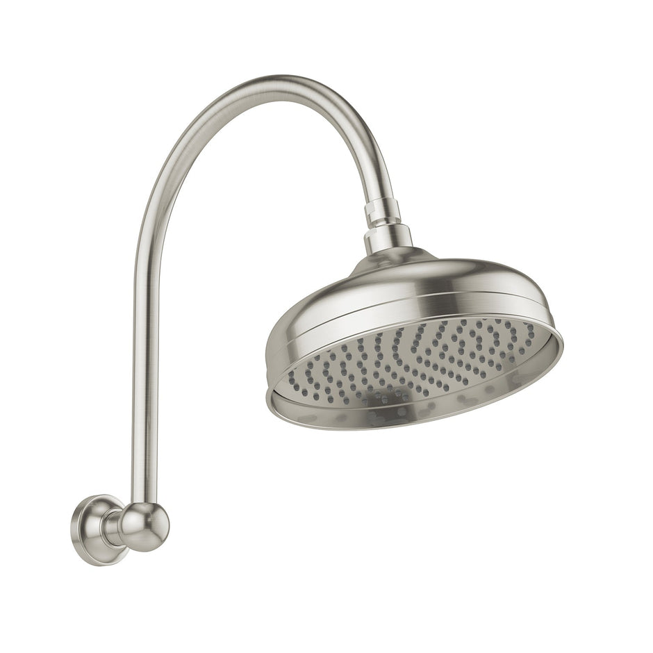 Cromford High Rise Shower Arm & Rose 210mm