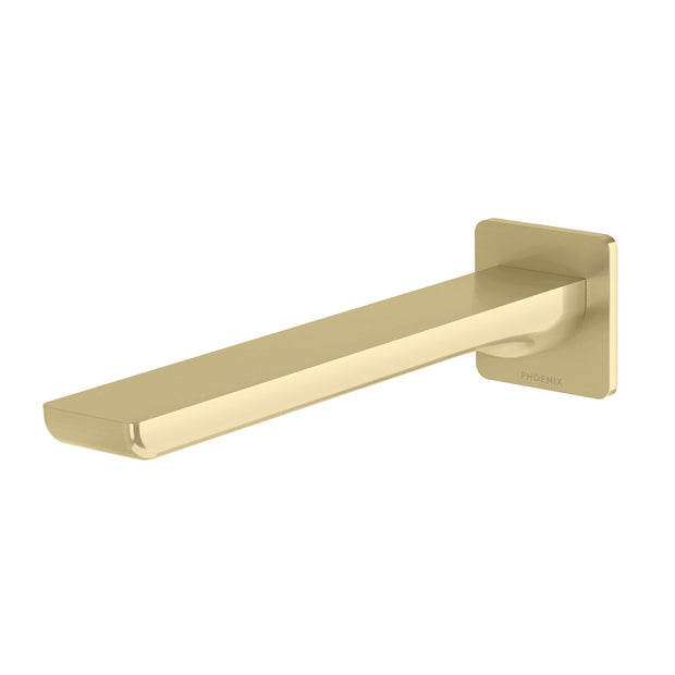 Phoenix Gloss MKII Wall Basin / Bath Outlet 200mm bath spout