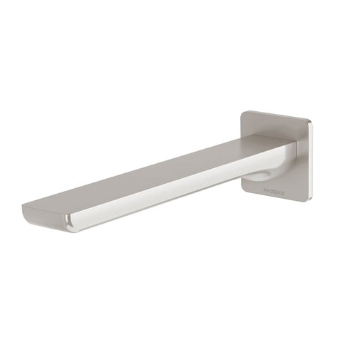 Phoenix Gloss MKII Wall Basin / Bath Outlet 200mm bath spout